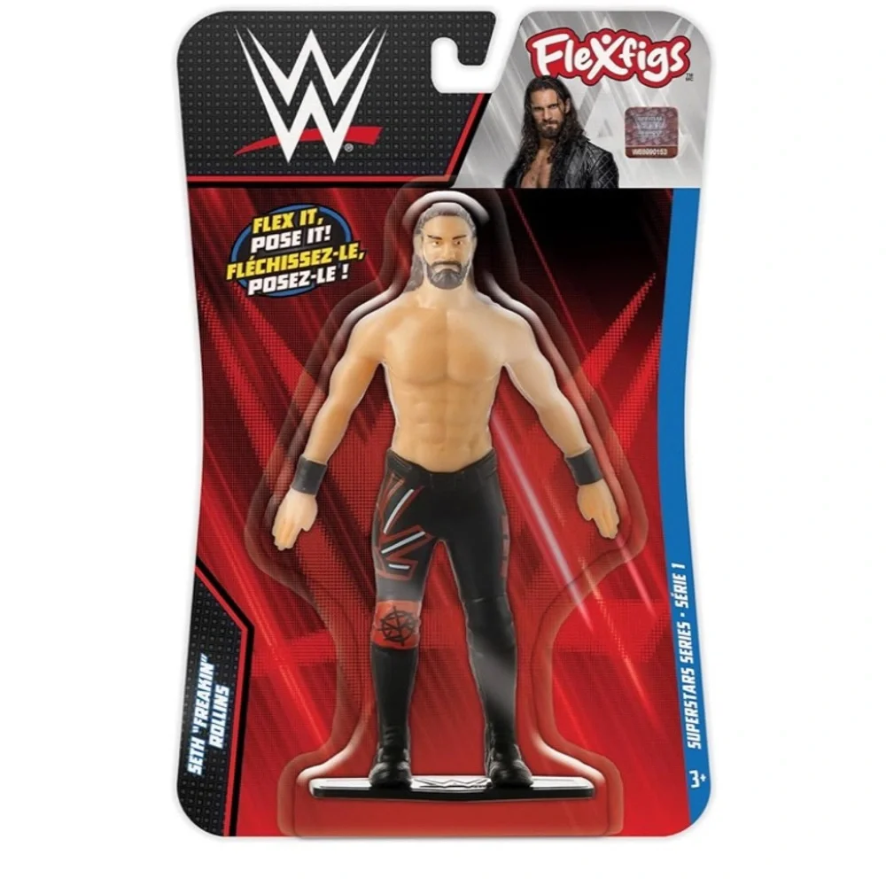 New in Package-WWE FlexForce Dynamic Duo Action Figures - Red and Black
